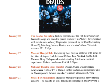 Tetbury Goods Shed January 2026 Highlights